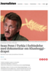 Sean Penn i Tyrkia i forbindelse med dokumentar om Khashoggi-drapet
