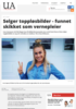 Selger toppløsbilder - funnet skikket som vernepleier