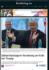Sikkerhetslagrer forskning av frykt for Trump