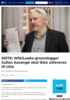 (+) SISTE: WikiLeaks-grunnlegger Julian Assange skal ikke utleveres til USA