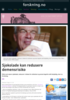 Sjokolade kan redusere demensrisiko