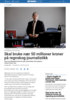 Skal bruke nær 50 millioner kroner på regnskog-journalistikk
