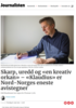 Skarp, uredd og «en kreativ orkan» - «Klaudius» er Nord-Norges eneste avistegner