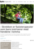 - Skrekken er fysioterapeuter som bare instruerer med hendene i lomma