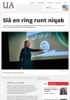 Slå en ring runt niqab