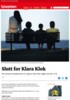 Slutt for Klara Klok