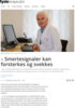 - Smertesignaler kan forsterkes og svekkes