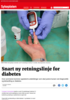 Snart ny retningslinje for diabetes