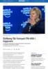 Solberg får fornyet FN-tillit i toppverv