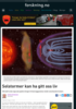 Solstormer kan ha gitt oss liv