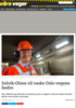 Solvik-Olsen vil vaske Oslo-vegene bedre