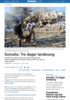 Somalia: Tre dager landesorg