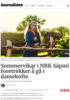 Sommervikar i NRK Sápmi foretrekker å gå i damekofte