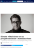 Sondre Mikal Alvær er ny prosjektredaktør i Adresseavisen