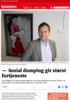 - Sosial dumping gir størst fortjeneste
