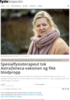 Spesialfysioterapeut tok AstraZeneca-vaksinen og fikk blodpropp