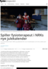Spiller fysioterapeut i NRKs nye julekalender