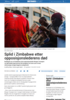 Splid i Zimbabwe etter opposisjonslederens død