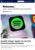 Spotify klager Apple inn for EUs konkurransekommissær