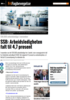 SSB: Arbeidsledigheten falt til 4,7 prosent