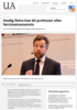 Stadig fleire kan bli professor eller førsteamanuensis