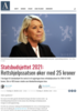 Statsbudsjettet 2021: Rettshjelpssatsen øker med 25 kroner