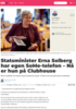 Statsminister Erna Solberg har egen SoMe-telefon - Nå er hun på Clubhouse