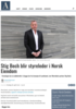 Stig Bech blir styreleder i Norsk Eiendom