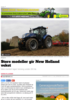 Store modeller gir New Holland vekst