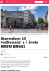 Storeslem til McDonald's i årets ANFO Effekt