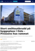 Stort smitteutbrudd på byggeplass i Oslo - Pressens hus rammet