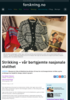 Strikking - vår bortgjemte nasjonale stolthet