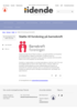 Støtte til forskning på barnekreft