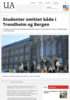 Studenter smittet både i Trondheim og Bergen