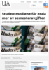 Studentmediene får enda mer av semesteravgiften