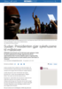 Sudan: Presidenten gjør sykehusene til målskiver
