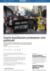 Svarte brasilianere protesterer mot politivold