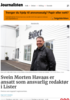 Svein Morten Havaas er ansatt som ansvarlig redaktør i Lister