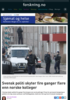 Svensk politi skyter fire ganger flere enn norske kolleger