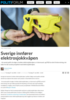Sverige innfører elektrosjokkvåpen
