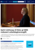 Sylvi Listhaug vil ikke gi NRK redusert arbeidsgiveravgift