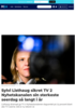 Sylvi Listhaug sikret TV 2 Nyhetskanalen sin sterkeste seerdag så langt i år