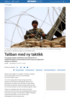Taliban med ny taktikk