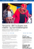 Tanzania: Økt budsjett mot mødre- og barnedødelighet