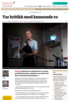 Tar kritikk med knusende ro