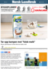 Tar opp kampen mot "falsk melk"