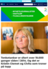 Tenketanker er sitert over 19.000 ganger siden i 2014. Og det er Kristin Clemet og Civita som troner på topp