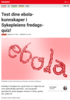 Test dine ebola-kunnskaper i Sykepleiens fredagsquiz!