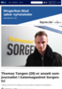 Thomas Tangen (29) er ansatt som journalist i Gatemagasinet Sorgenfri