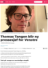 Thomas Tangen blir ny pressesjef for Venstre